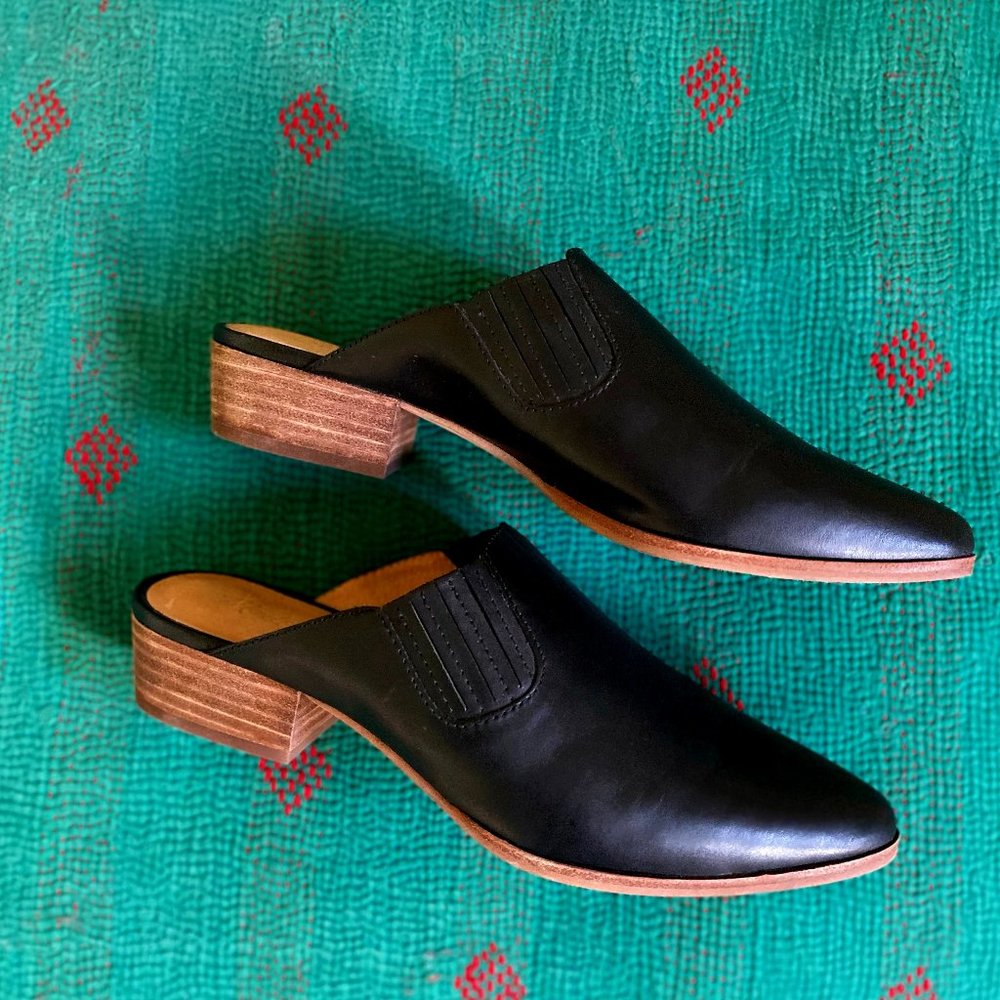 Lanna leather mules - 9.5